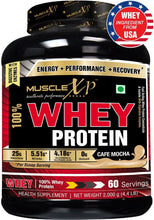 MuscleXP 100% Whey Protein - 2Kg (4.4 lbs), Double Rich Chocolate - The New Whey Standards